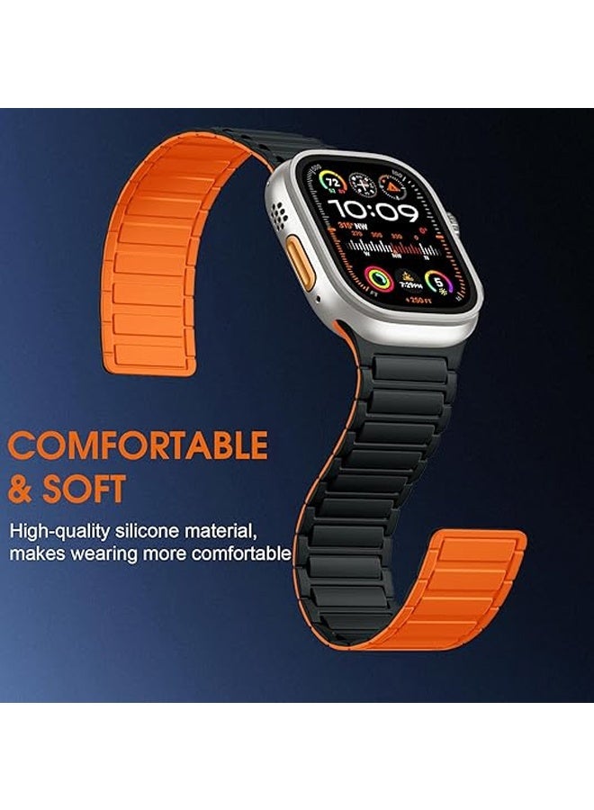 Soft Silicone Waterproof Strap Wristbands Compatible with iWatch Apple Watch Series Ultra 38/40/41/(S10)42mm Women Men - Image 3